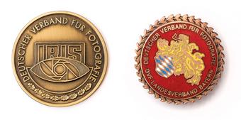 Iris-Medaille - Löwen-Nadel