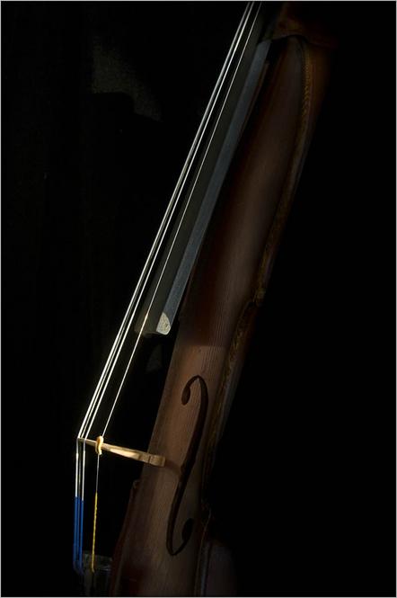 Sell Irmgard - BSW Fotogruppe Würzburg - Die alte Geige  - Annahme