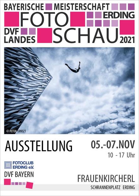 Plakat zur Bayerischen Fotomeisterschaft 2021
