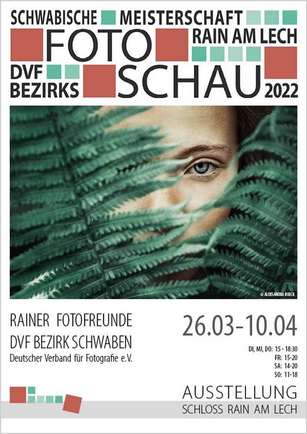Plakat Schwäbische Fotomeisterschaft 2022