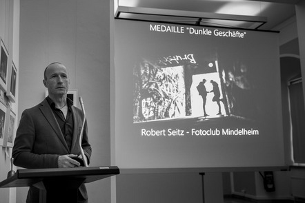 Robert Seitz spricht über sein Bild 