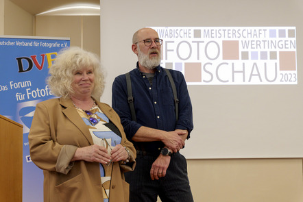 Moderierten die Preisverleihung - Susanne und Wolfgang Seiffert