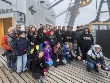DVF Jugend und Betreuer auf der Nebelhorn-Gipfelstation