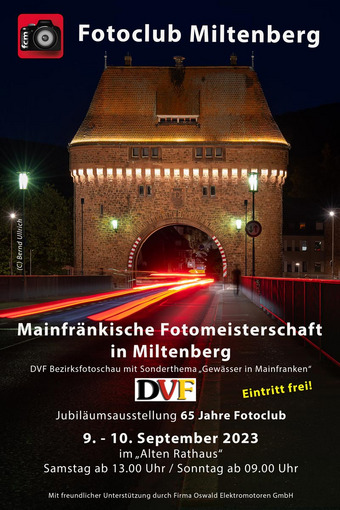 Bezirksfotoschau Mainfranken 2023 in Miltenberg
