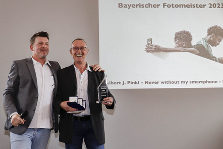 Dreifacher Medaillengewinner und Bayerischer Fotomeister Albert J. Pinkl