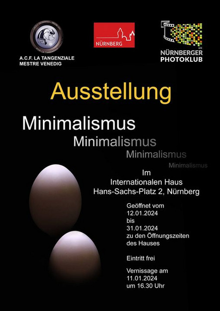 Ausstellung Nürnberger Photoklub Minimalismus